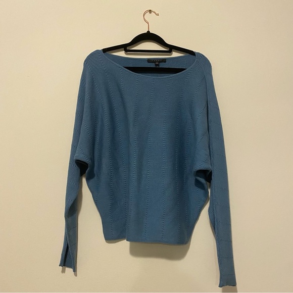 NWT Cyrus Small Long Sleeve Blue Sweater - Picture 9 of 12